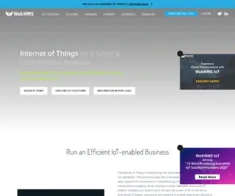 Webnms.com(Enterprise Internet of Things (IoT)) Screenshot