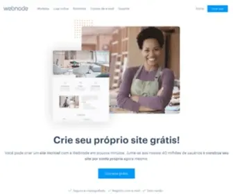 Webnode.com.br(Criar site grátis) Screenshot
