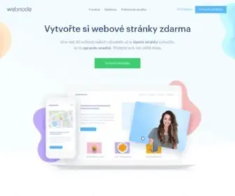 Webnode.cz(Web zdarma) Screenshot