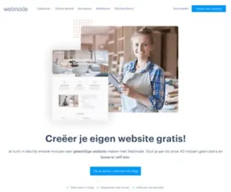 Webnode.nl(Gratis website maken ) Screenshot