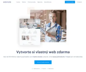 Webnode.sk(Tvorba web stránok rýchlo a zadarmo ) Screenshot