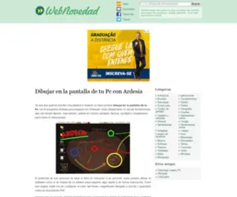 Webnovedad.com(▷) Screenshot