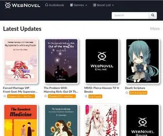 Webnovelonline.com(Read Light Novel) Screenshot