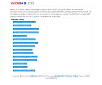 Webns.co(Webns) Screenshot