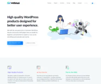 Webnus.net(Premium WordPress Themes & Plugins) Screenshot