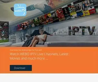 Webo-TV.com(The simplest IPTV on earth) Screenshot