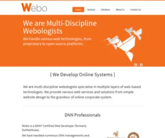 Webo.com.au(Website) Screenshot