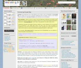 Weboblog.fr(Api Google Map) Screenshot