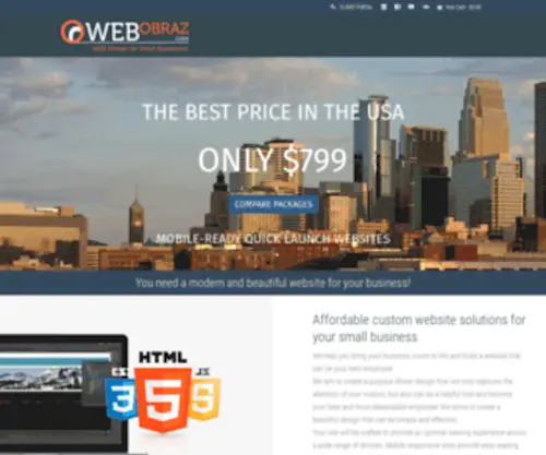 Webobraz.com(Digital Solutions) Screenshot