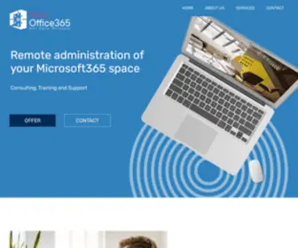 Weboffice365.com(Migration, remote admin and backup services for Office365) Screenshot