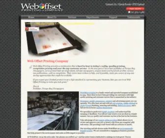 Weboffsetprint.com(Web Offset Printing) Screenshot