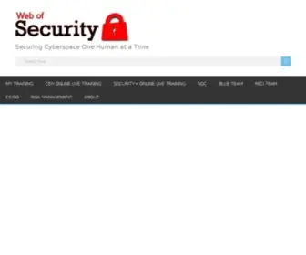 Webofsecurity.com(Webofsecurity) Screenshot