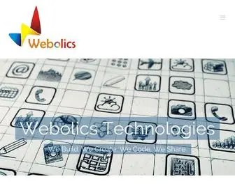 Webolics.com(Webolics Technologies) Screenshot