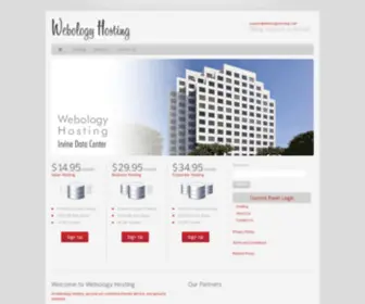 Webologyhosting.com(Webology) Screenshot