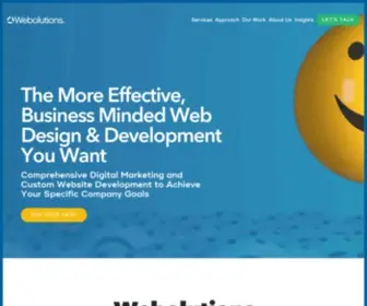 Webolutions.com(Denver Web Design Company) Screenshot