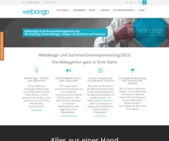 Webongo.de(Webdesign & Suchmaschinenoptimierung für Ihre Webseite) Screenshot