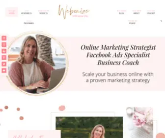 Webonize.com.au(Online Marketing Consultant and Online Marketing Agency) Screenshot