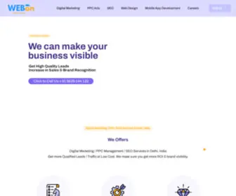 Webons.in(Best Digital Marketing Services in Delhi) Screenshot