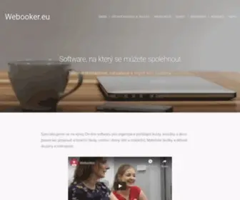 Webooker.eu(Docházkový a rezervační software pro školky) Screenshot