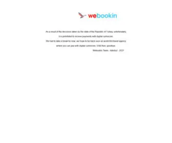 Webookin.com(Anasayfa En Uygun Uçak Bileti) Screenshot