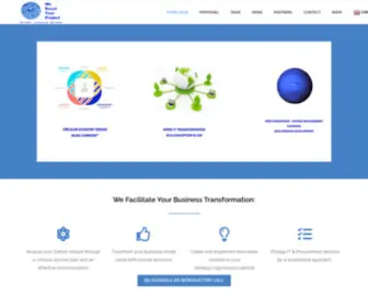 Weboostyourproject.com(Transform Your Business) Screenshot