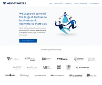 Weboptimizers.com.au(SEO Agency Melbourne) Screenshot
