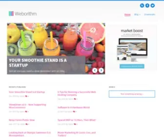 Weborithm.com(Weborithm) Screenshot