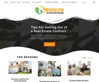 Weborizon.info(Weborizon Helping You Find Your Home) Screenshot