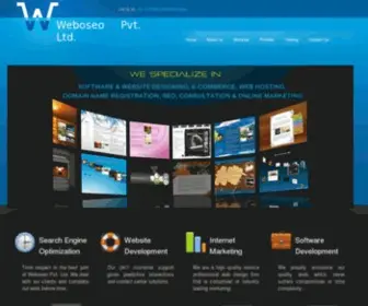 Weboseo.com(Website Designing Company in Delhi) Screenshot