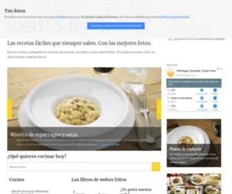 Webosfritos.es(Recetas) Screenshot