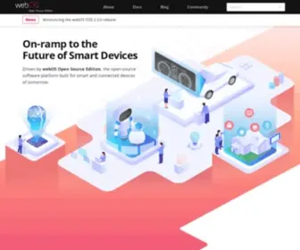 Webosose.org(WebOS Open Source Edition) Screenshot