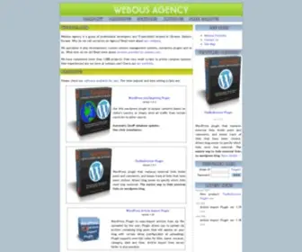 Webous.com(Webous Agency) Screenshot