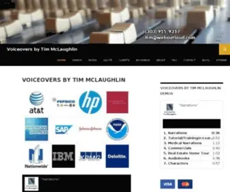 Weboutloud.com(Voice-Over Talent) Screenshot