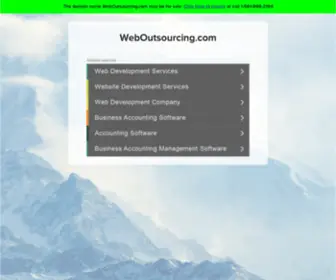 Weboutsourcing.com(WebOutsourcing) Screenshot