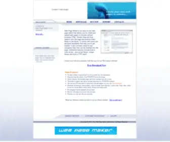 Webpage-Maker.com(Web Page Maker) Screenshot