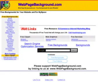 Webpagebackground.com(Web Page Backgrounds) Screenshot