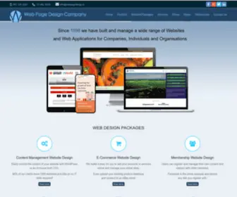 Webpagedesignco.com(Website Design Company in Dublin Ireland in South Dublin Ireland) Screenshot