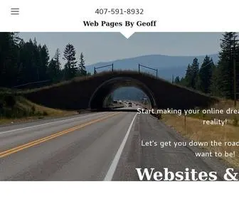 Webpagesbygeoff.com(Optimized Website) Screenshot