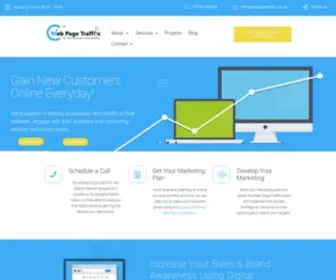 Webpagetraffic.co.uk(Digital Marketing Agency Buckinghamshire) Screenshot