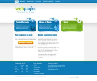 Webpagos.com.py(Tus pagos en la web) Screenshot