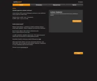 Webpaper.fi(Aloita) Screenshot