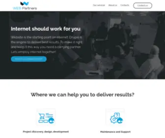 Webpartners.care(WEB Partners) Screenshot