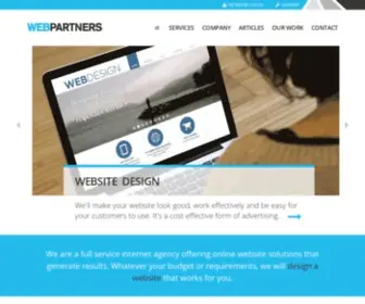Webpartners.co.nz(WebPartners design and build responsive (mobile) Screenshot