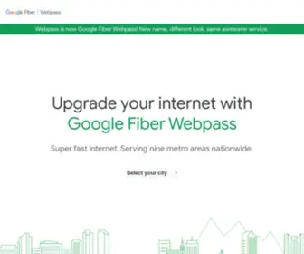 Webpass.net(Gigabit & High) Screenshot
