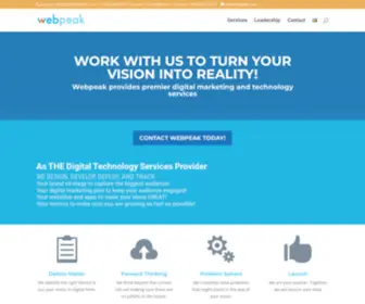 Webpeak.com(WebPeak Technologies) Screenshot