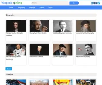 Webpediaonline.com(Webpedia Online) Screenshot