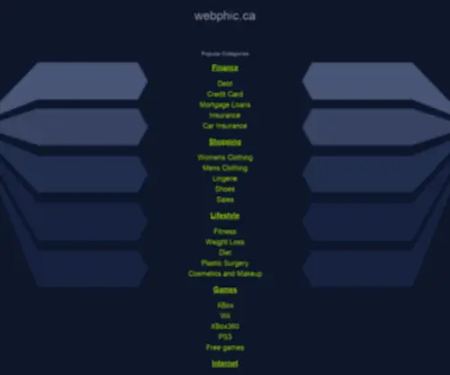 Webphic.ca(Webphic) Screenshot