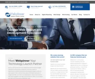 Webpinner.com(Website Design Company Uganda) Screenshot