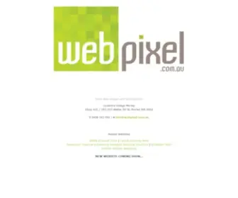 Webpixel.com.au(Web Design Perth) Screenshot