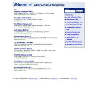 Webplansolutions.com(Webplansolutions) Screenshot